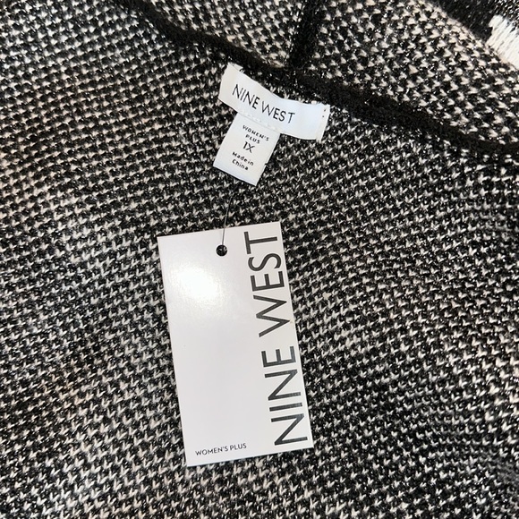 NWT - Women's Nine West Clean Collar
Coatigan Sweater Cardigan Camouflage 1X - Picture 3 of 6